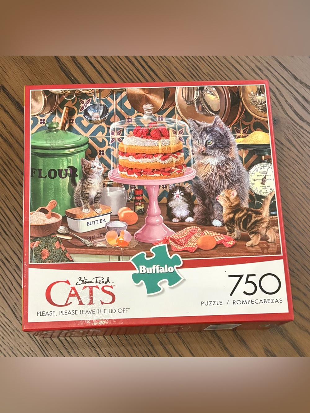 Buffalo Steve Read 750 PC CAT
Puzzle "Please, Please Leave The Lid Off" Complete